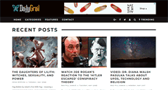 Desktop Screenshot of dailygrail.com